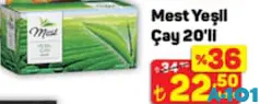 MEST YEŞİL ÇAY 20'Lİ MEST YEŞİL ÇAY 20'Lİ